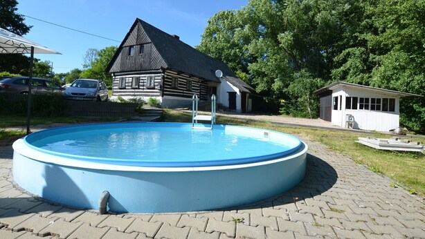 Pool - Characteristic Holiday Home in Beautiful Surroundings to Enjoy Both During Summer or Winter (Mezileci)