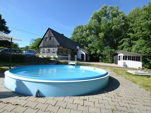 Characteristic Holiday Home in Beautiful Surroundings to Enjoy Both During Summer or Winter