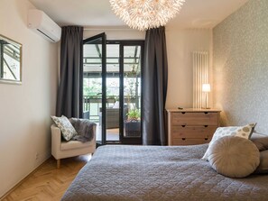 아파트 | 2 개의 침실, 각각 다르게 가구 비치, 침대 시트