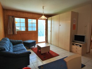 Apartment | Living room - Modern Apartment in Bellwald With Terrace (Bellwald)