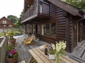 Balcony - Cozy Holiday Home in Little Petherick near Beaches (Wadebridge)