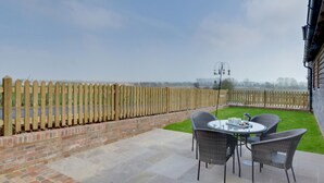 Balcony - Lovely Holiday Home with Hot Tub near Bexhill & Hastings (Tenterden)
