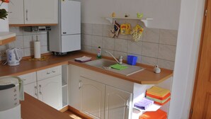 Private kitchen - Rustic Apartment in Annaberg-Buchholz near City Center (Annaberg-Buchholz)