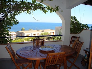 Balcony - Attractive Holiday Home in Sciacca With Tennis Court & BBQ (Sciacca)