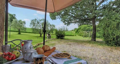 Farmhouse in Proceno With Pool and Hill Views