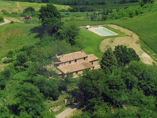 Pool - Farmhouse in Proceno With Pool and Hill Views (Proceno)