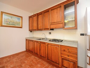 Private kitchen - Exquisite Farmhouse With Swimming Pool,terrace,bicycles, BBQ (Sellano)