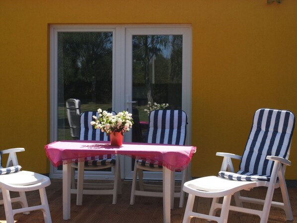 Ferienhaus | Balkon