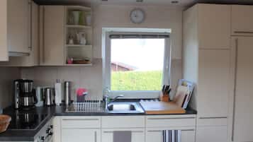 House | Private kitchen | Coffee/tea maker, high chair