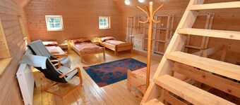 Bedroom Farmhouse by the Woods