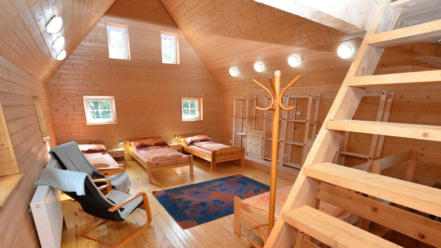 Bedroom Farmhouse by the Woods