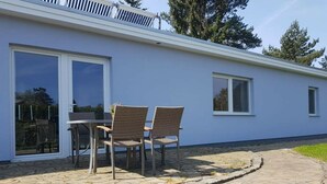 Balcony - Modern Holiday Home in Pruchten on Baltic Coast (Pruchten)