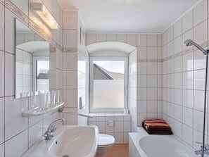 Apartment | Bathroom - Enticing Apartment in Sandl near Skiing Area (Sandl)