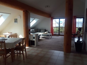 DVD player - Quaint Attic Apartment in Börgerende With Terrace (Boergerende-Rethwisch)