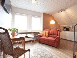 Apartment | Living room - Modern Apartment in Kühlungsborn With Garden (Kuehlungsborn)
