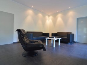 Villa | Living area | TV - Modern Villa With Sauna, Right Next to the Lake (Borne Sulinowo)