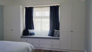 2 bedrooms, iron/ironing board