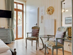 Living room - Modern Apartment in Warnemünde Germany Near Forest (Rostock)