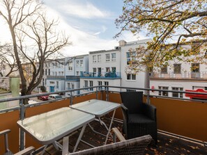 Balcony - Modern Apartment in Warnemünde Germany Near Forest (Rostock)