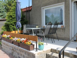 Balcony - Comfortable Apartment in Steffenshagen With Garden (Steffenshagen)