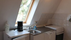 Leilighet | Eget kjøkken | Høy barnestol
