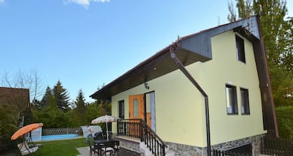 Cozy Chalet in Pilsen With Swimming Pool, Garden, Balcony