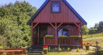A Holiday Home With a View of Wilkasy Lake. Living Room, 2 Bedrooms, Barbecue