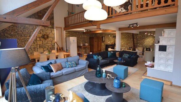 House | Living room - Group Escape in Vielsalm (Vielsalm)