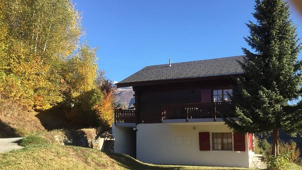 Exterior - Cozy Apartment in Fiesch/wallis With Outside Terrace (Fiesch)