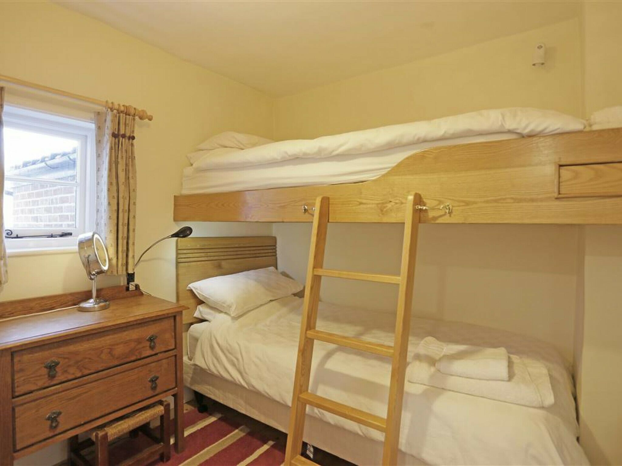 3 bedrooms, individually furnished, bed sheets
