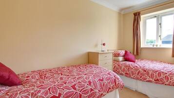 3 kamar tidur dan seprai linen