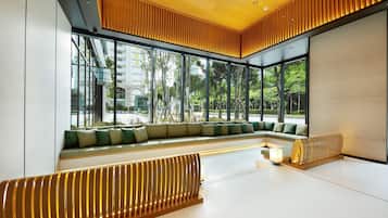 Khu tiếp khách ở sảnh