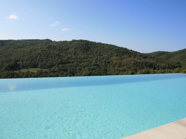 Apartment | Pool | Outdoor pool - Farmhouse in Tuscany Near Anghiari (Anghiari)