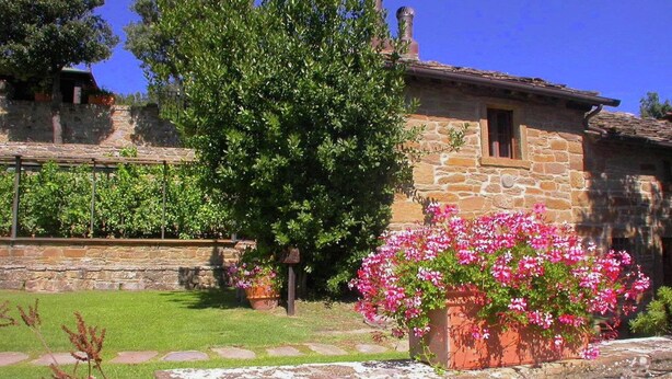 Property grounds - Lovely Cottage in Cortona With Pool (Cortona)