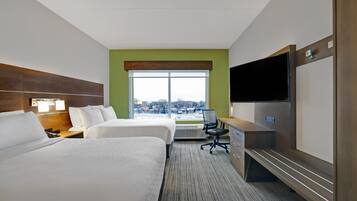 Premium bedding, pillowtop beds, in-room safe, desk