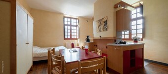 The Officers' Pavilion is a unique accommodation located in the heart of the Vau