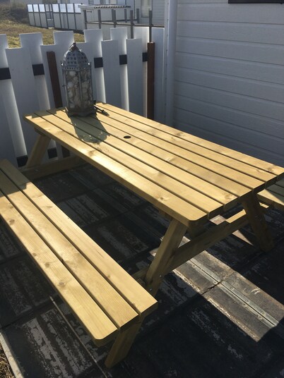 Chalet for 4 persons at 300m from North Sea beach
