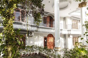 Fassade der Unterkunft