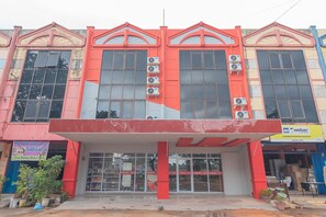 Fassade der Unterkunft