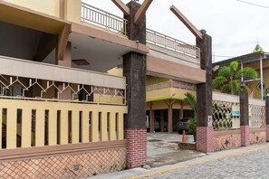 Fassade der Unterkunft