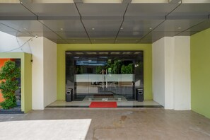 Entrée de l’hébergement 