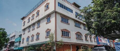 Overnatningsstedets facade