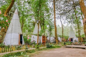 Fassade der Unterkunft