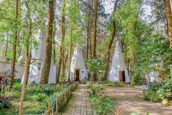 Voorkant van accommodatie