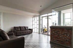 Sala de estar en el lobby