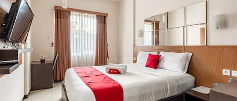 Free WiFi, bed sheets