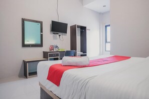 Phòng đôi (Reddoorz) | Truy cập Internet không dây miễn phí, bộ trải giường 