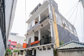 Voorkant van accommodatie