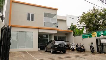 Fassade der Unterkunft