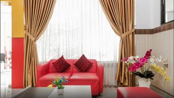 Sala de estar en el lobby